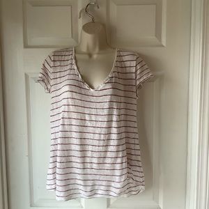 PAIGE 100% Linen Tee Size M